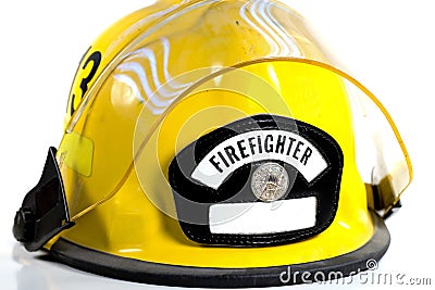 Fireman's Helmet Stock Photo