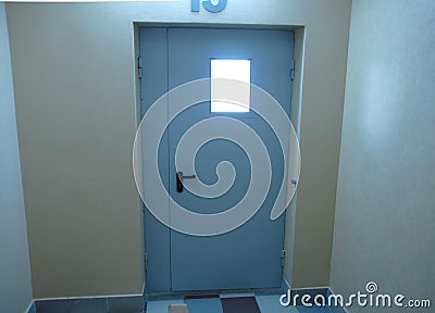 Fireproof or fire resistance door for security Stock Photo