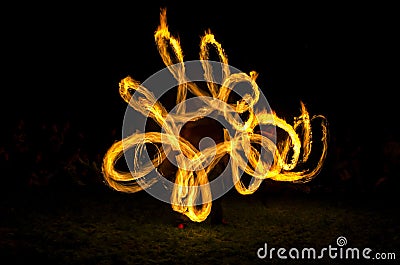 Fireshow Stock Photo