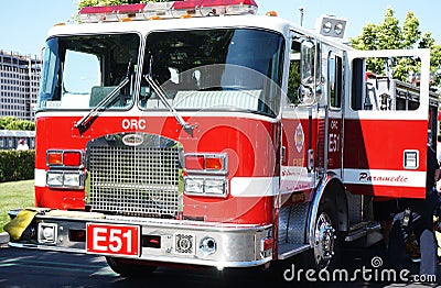 Firetruck Stock Photo
