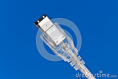 Firewire plug Stock Photo