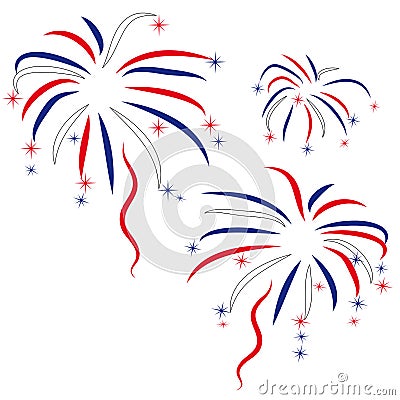 Firework Vector Illustration