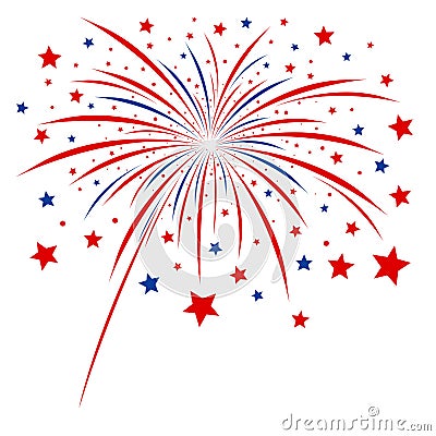 Firework design Vector Illustration