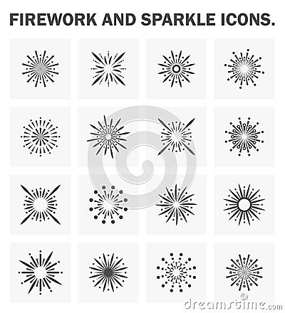 Firework Vector Illustration