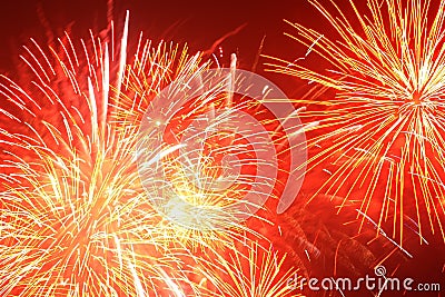 Fireworks Stock Photo