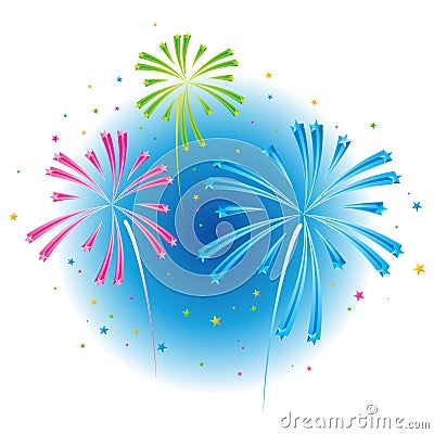 Fireworks Vector Illustration