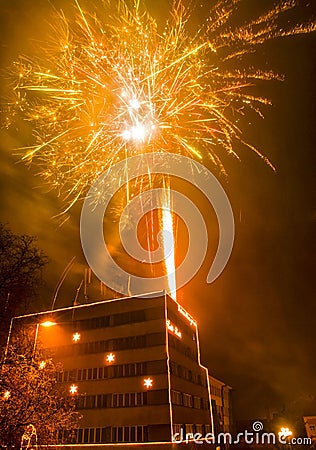 Fireworks Stock Photo