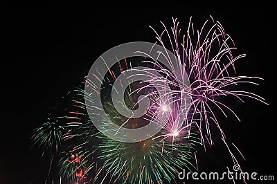 Fireworks Stock Photo