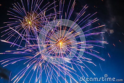 Fireworks Celebration Stock Photo