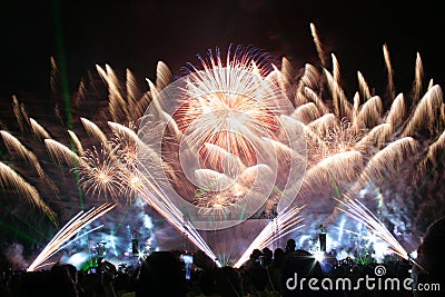 Fireworks Display Stock Photo