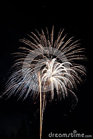 Fireworks Display Stock Photo