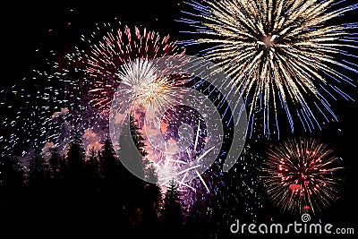 Fireworks Stock Photo