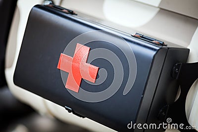 First aid box Editorial Stock Photo