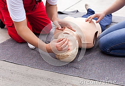First aid Stock Photo