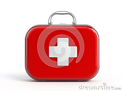 First aid kit Stock Photo