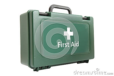 First aid kit Stock Photo