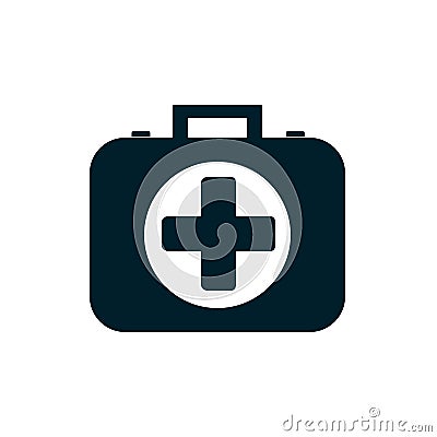 First aid kit icon Vector Illustration