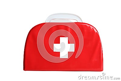 First-aid kit Stock Photo