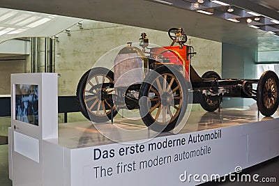 First automobile Editorial Stock Photo