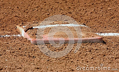 First Base Stock Photo