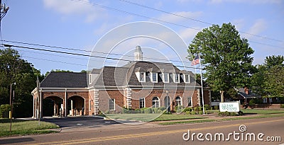 First Citizens National Bank Munford, Tennessee Editorial Stock Photo