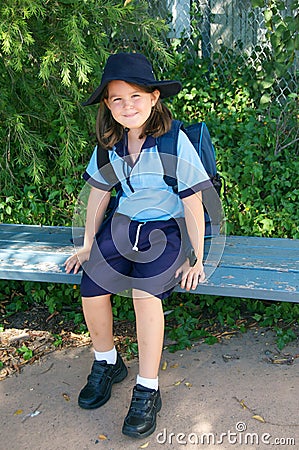 First day of school Stock Photo