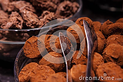 First quality of belgium chocolate Stock Photo