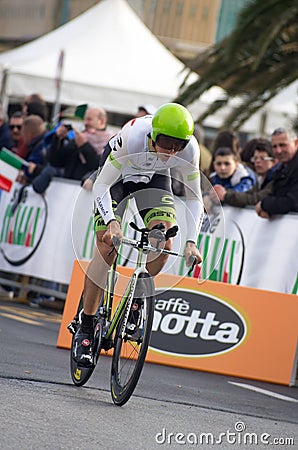 First stage of Tirreno Adriatica race Editorial Stock Photo