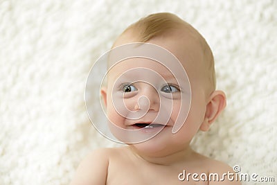 First Teeth Stock Photo