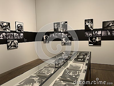 Daido Moriyama exhibition A Retrospective at the Photography Gallery in Soho, London Editorial Stock Photo