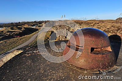 First world war Fort Douaumont Stock Photo