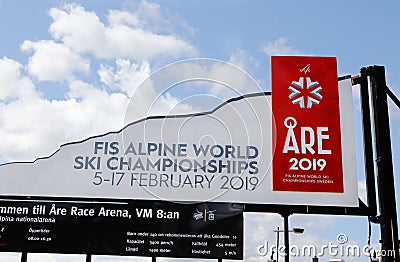 FIS Alpine world championships Editorial Stock Photo