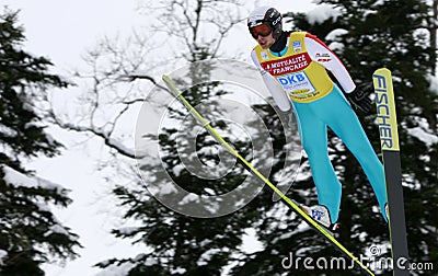 Fis World Cup Nordic Combined Editorial Stock Photo