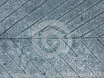 Fish bone pattern on concrete Stock Photo