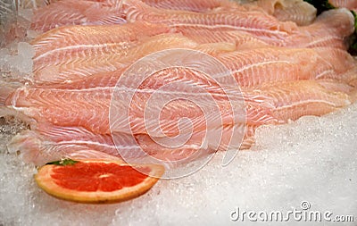 Fish fillets Stock Photo