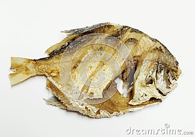 FISH FRIED Stock Photo