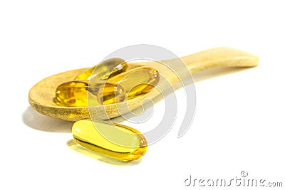 Fish oils Stock Photo