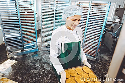 Fish seafood factory Stock Photo
