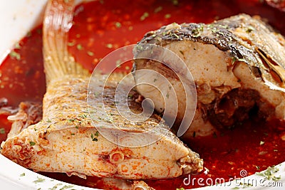 Fish soup Stock Photo