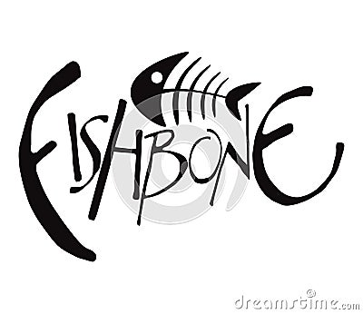 Fishbone Vector Illustration