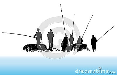 Fisher vector Vector Illustration