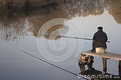 Fisherman Stock Photo