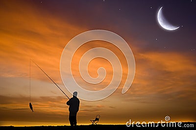 Fisherman Stock Photo