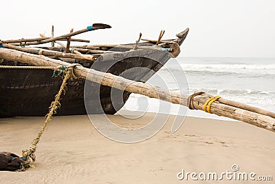 Fisherman boat Stock Photo