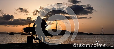 Fisherman Editorial Stock Photo