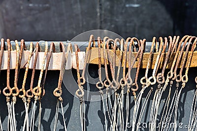 Fisherman net Stock Photo