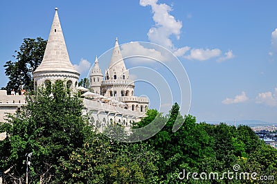 Fisherman's Bastion, Budapest Stock Photo