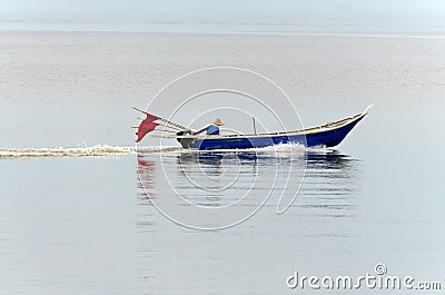 Fisherman`s going to sea to catch fish Stock Photo