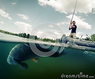 Fisherman Stock Photo