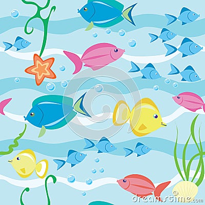 Fishes Vector Illustration